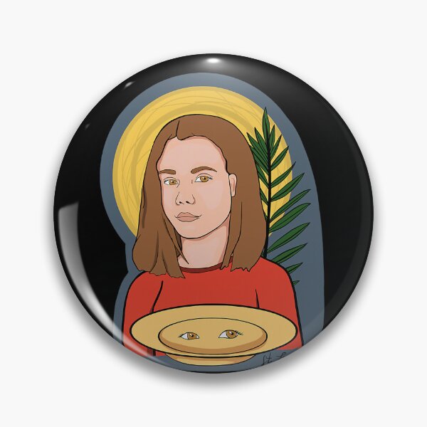 Item preview, St Lucy St Lucia Patron of Eyes and Blind Catholic Saints designed and sold by nedrae.