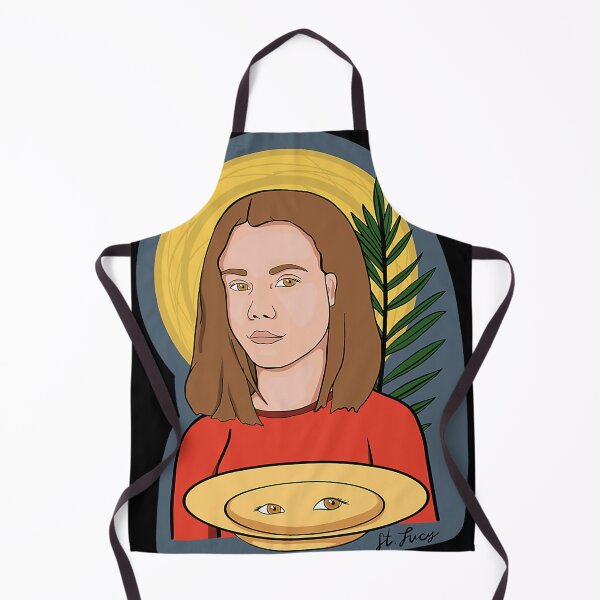 Item preview, St Lucy St Lucia Patron of Eyes and Blind Catholic Saints designed and sold by nedrae.