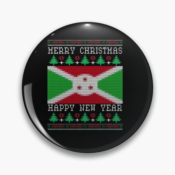 Item preview, BURUNDI FLAG UGLY CHRISTMAS designed and sold by sobriowslen.