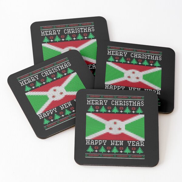 Item preview, BURUNDI FLAG UGLY CHRISTMAS designed and sold by sobriowslen.