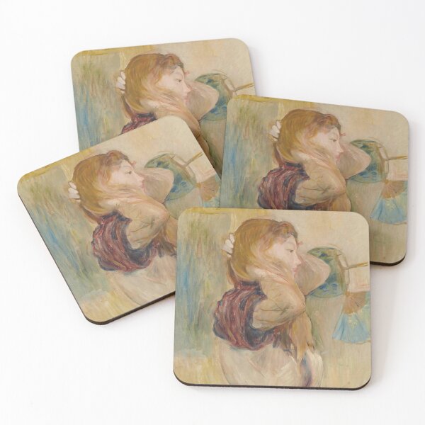 Item preview, Young Woman lifting her hair by Berthe Morisot designed and sold by RickE.