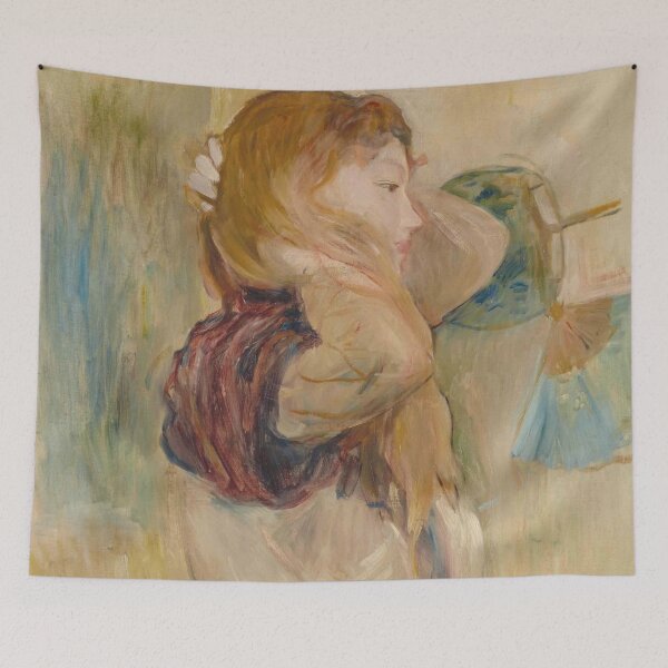 Item preview, Young Woman lifting her hair by Berthe Morisot designed and sold by RickE.