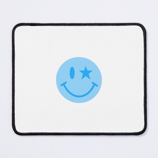 Item preview, Blue Preppy Smiley Face  designed and sold by jmhCreates.