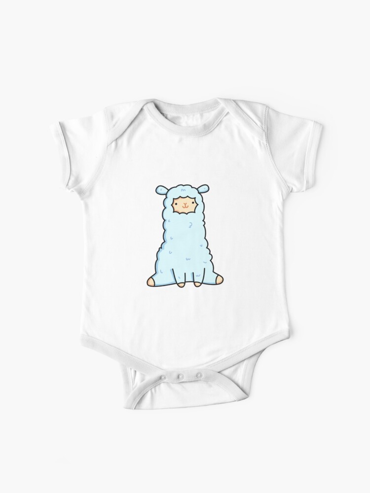  Kawaii Alpaca Baby Jersey Onesie - Cute Baby Onesie