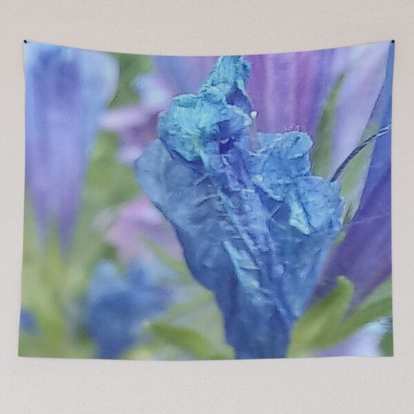 Item preview, Blue flower designed and sold by Robert Elfferich.