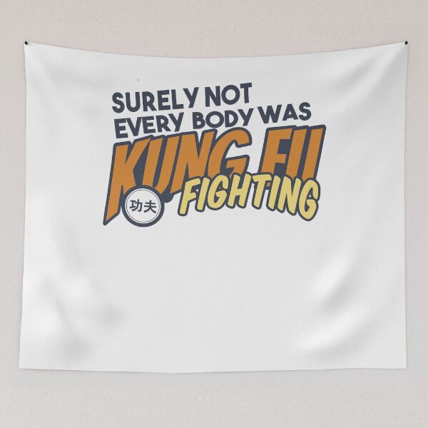 Item preview, Surely Not Everybody Was Kung Fu Fighting designed and sold by Heddar Badreddine.