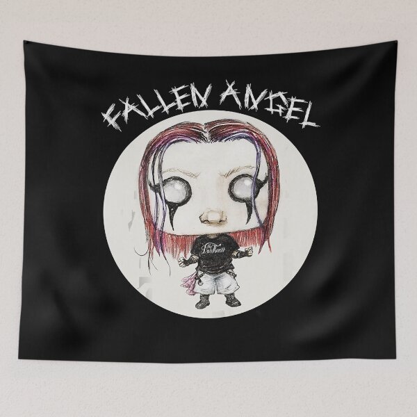 Item preview, Fallen Angel Sketch Anime Monga Character  designed and sold by nedrae.