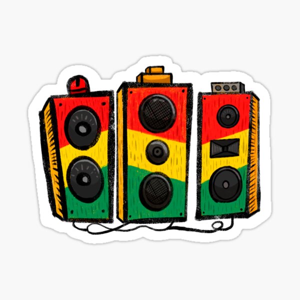 Item preview, Reggae Sound System Jamaican Music designed and sold by Músico Ilustre.