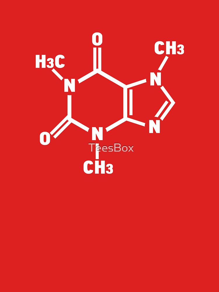 Caffeine Molecule by TeesBox
