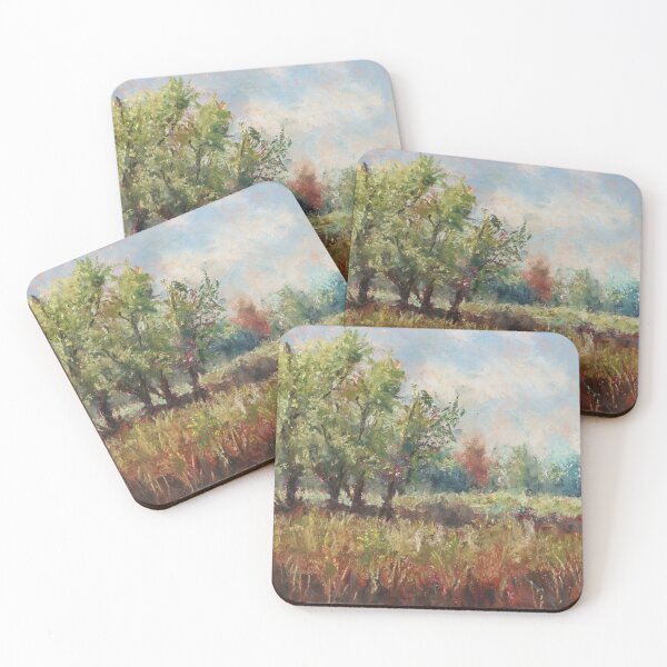 Item preview, Sunkissed fields - Pastel landscape - James Sheppard (all proceeds to charity) designed and sold by james-sheppard.