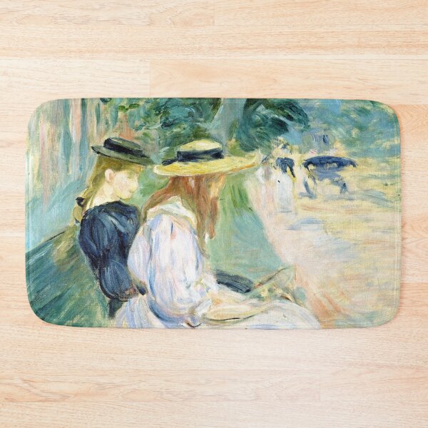 Item preview, Two girls on a beach in the park by Berthe Morisot designed and sold by RickE.