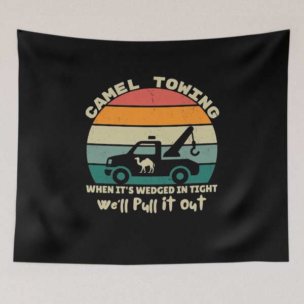Item preview, Camel Towing Retro Adult Humor Saying Funny Halloween designed and sold by LUX2Boutique ★★★★★.