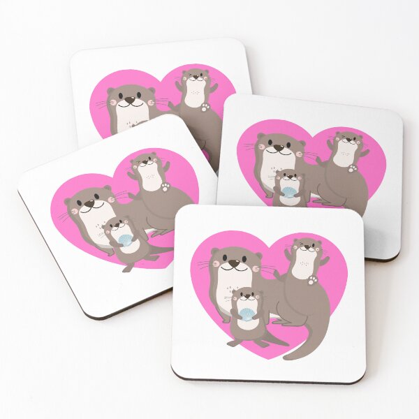 Item preview, Otter with Pups designed and sold by AMERICANCHEEZ.