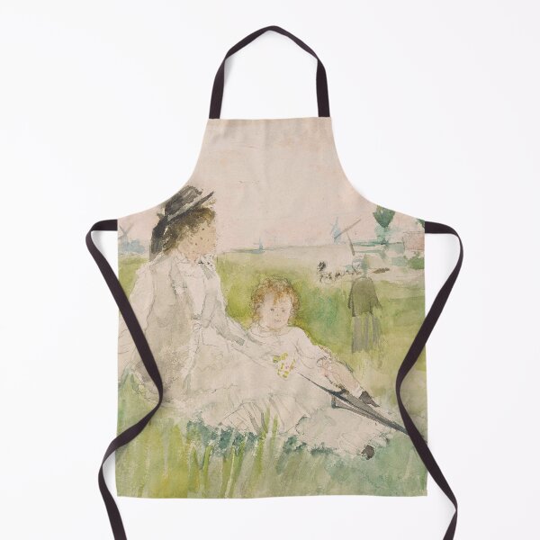 Item preview, Two girls in a field by Berthe Morisot designed and sold by RickE.