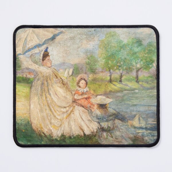 Item preview, Mother and daughters on the shore by Berthe Morisot designed and sold by RickE.