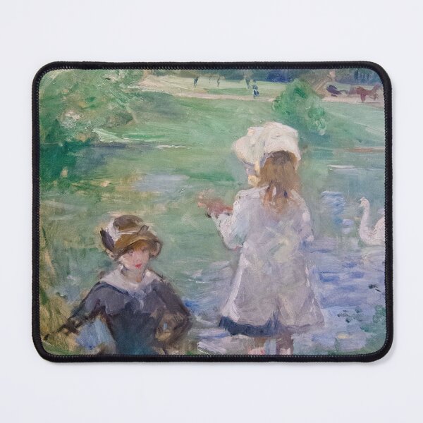 Item preview, Mother and daughter at the lake by Berthe Morisot designed and sold by RickE.