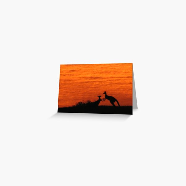 Roo'd Awakening 1 Greeting Card
