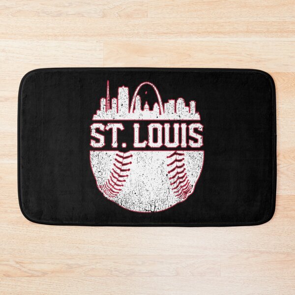 Item preview, Vintage St Louis Baseball Skyline Cardinal Retro Sticker designed and sold by felyn3gloria.