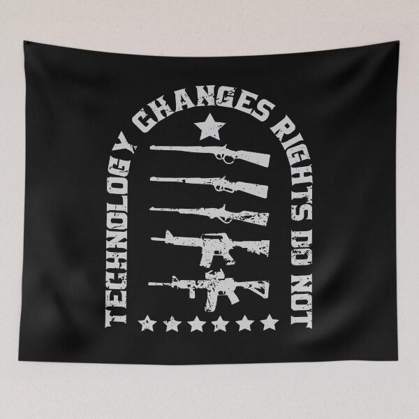 Item preview, Technology Changes Rights Do Not Gun Rights designed and sold by Digital Story Time.