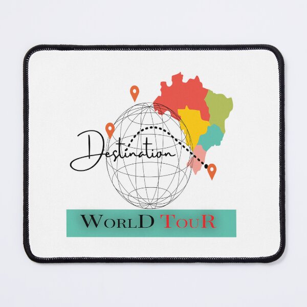 Item preview, Map of the world Coloured, World Tour  designed and sold by MariyMart.