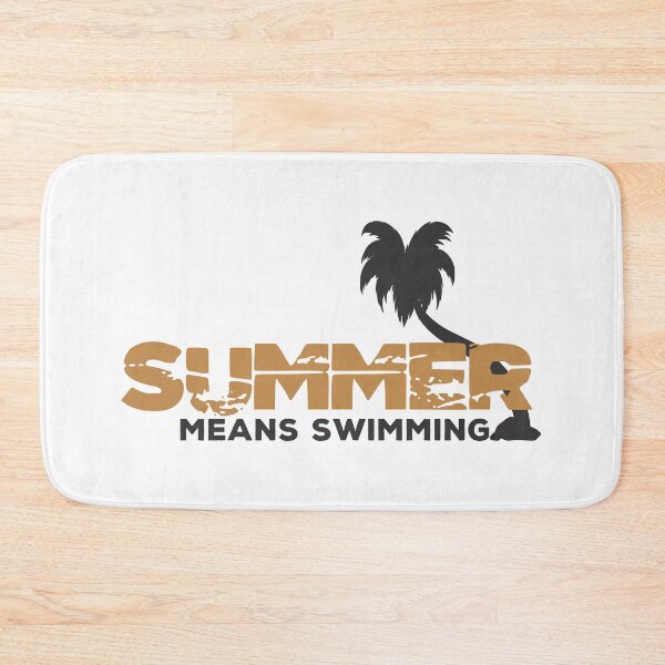 Item preview, Summer Means Swimming  designed and sold by MYELK.