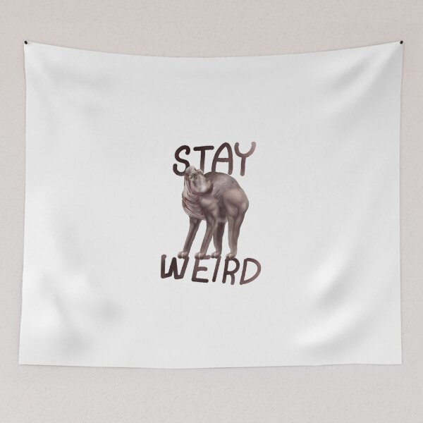 Item preview, Weird Creature Positivity Art designed and sold by HarpWyrmDraws.