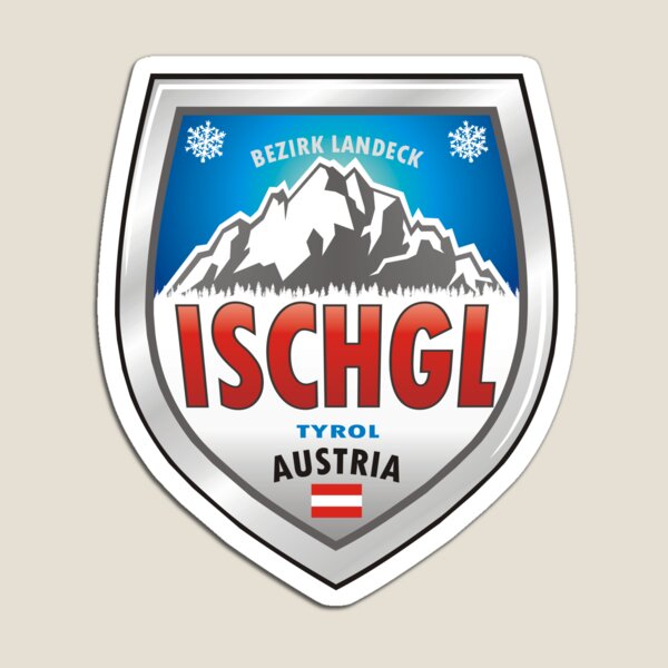 Ischgl Tirol Österreich Berge Magnet