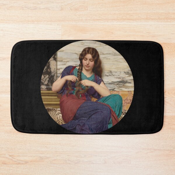 Item preview, A Congenial Task (1915)  "Girl with a beautiful dress" John William Godward designed and sold by TeeARTHY.