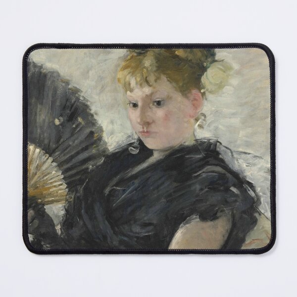 Item preview, Woman with a Black Fan by Berthe Morisot designed and sold by RickE.