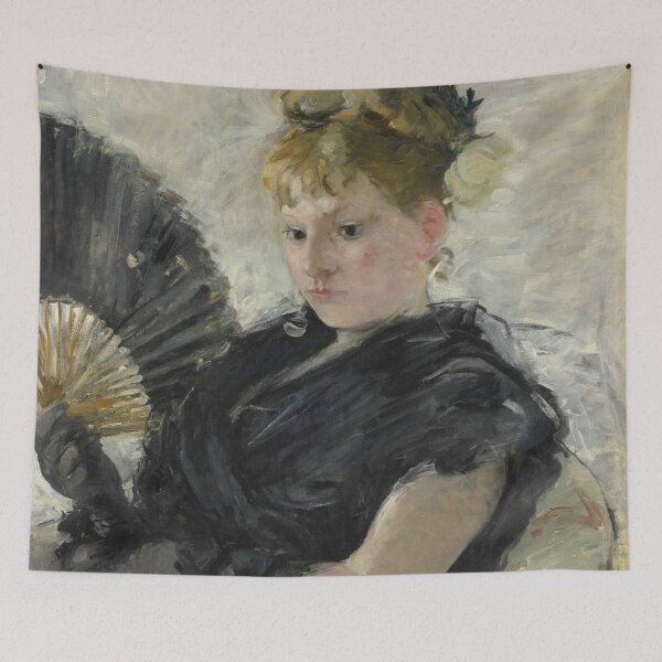 Item preview, Woman with a Black Fan by Berthe Morisot designed and sold by RickE.