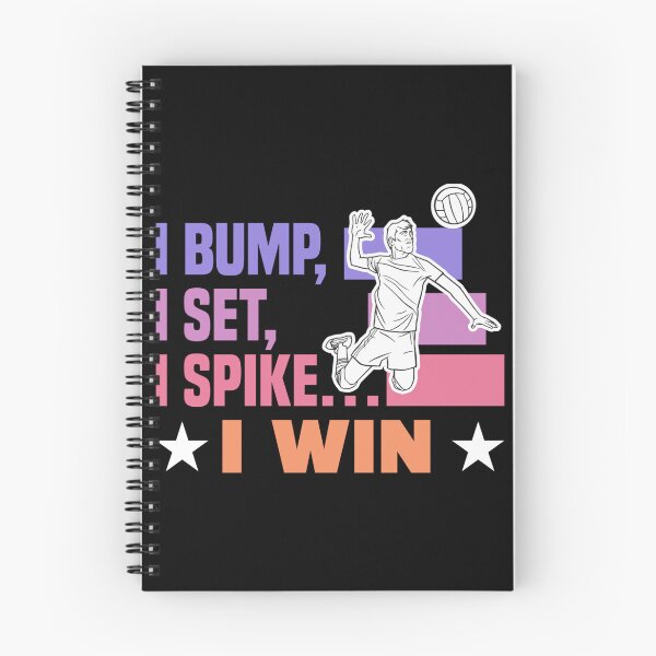Item preview, I Bump I Set I Spike…i Win Gifts Sticker designed and sold by gloria1os.