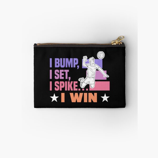 Item preview, I Bump I Set I Spike…i Win Gifts Sticker designed and sold by gloria1os.