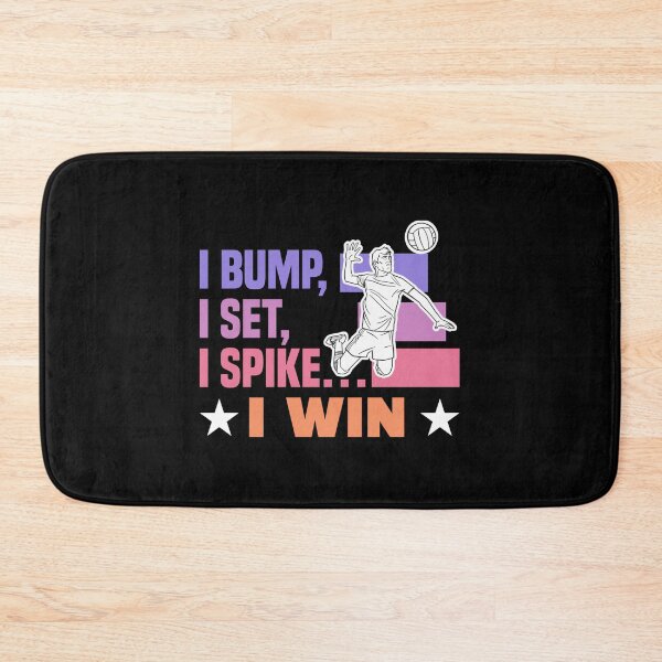 Item preview, I Bump I Set I Spike…i Win Gifts Sticker designed and sold by gloria1os.