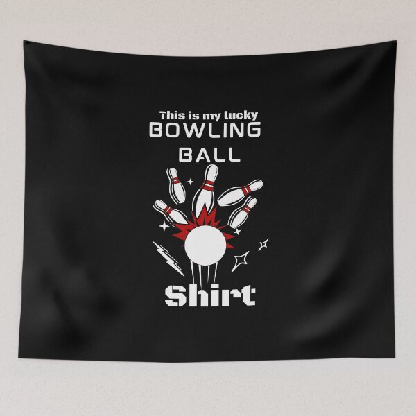 Item preview, This is my lucky bowling ball shirt Funny bowling ball lover quotes for gift idea  designed and sold by ourpretty.