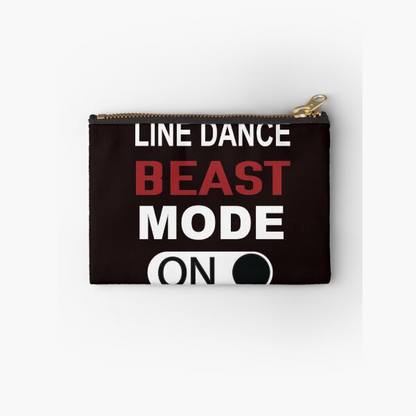 Artikelvorschau, Line Dance Beast Mode On, lustiger Line Dance, Line Dance, Line Dancer Geschenk entworfen und verkauft von Aerial Addicts.
