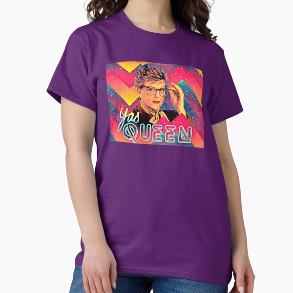 Vista previa del artículo con la obra «¡Viva la reina, Jessica Fletcher!», diseñado y vendido por PrettyLittlePod.