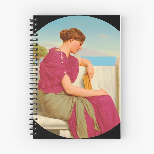 Item preview, The Answer, 1917  "Girl with a beautiful pink dress" John William Godward designed and sold by TeeARTHY.