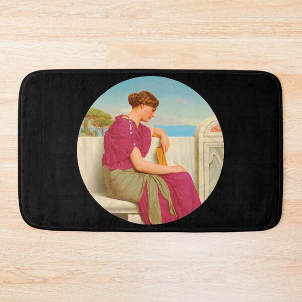 Item preview, The Answer, 1917  "Girl with a beautiful pink dress" John William Godward designed and sold by TeeARTHY.