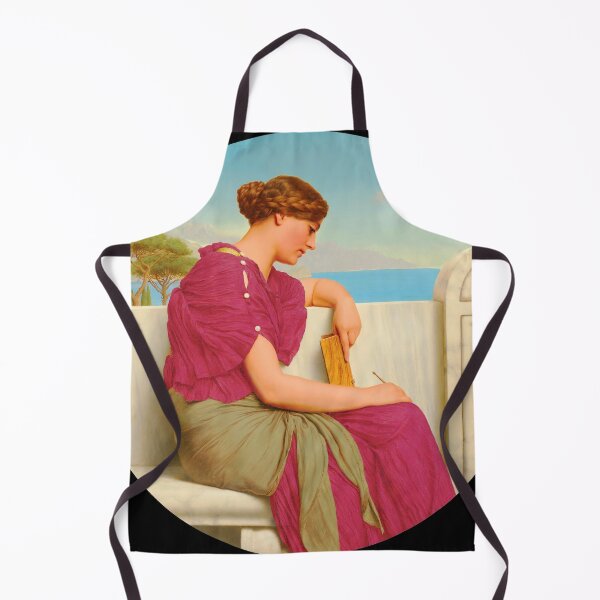 Item preview, The Answer, 1917 "Girl with a beautiful pink dress" John William Godward designed and sold by TeeARTHY.