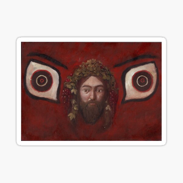 Apotropaic Dionysos Sticker