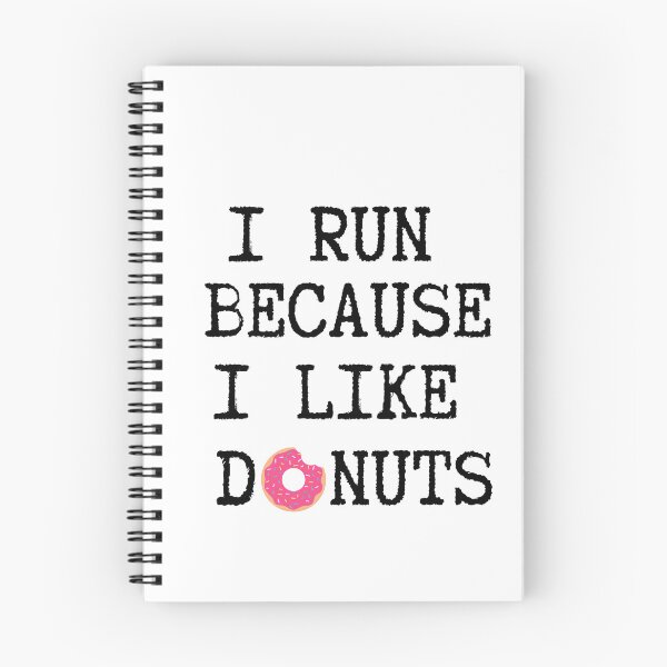 Item preview,  I Run Because I Like Donuts designed and sold by Mystic-Roots99.