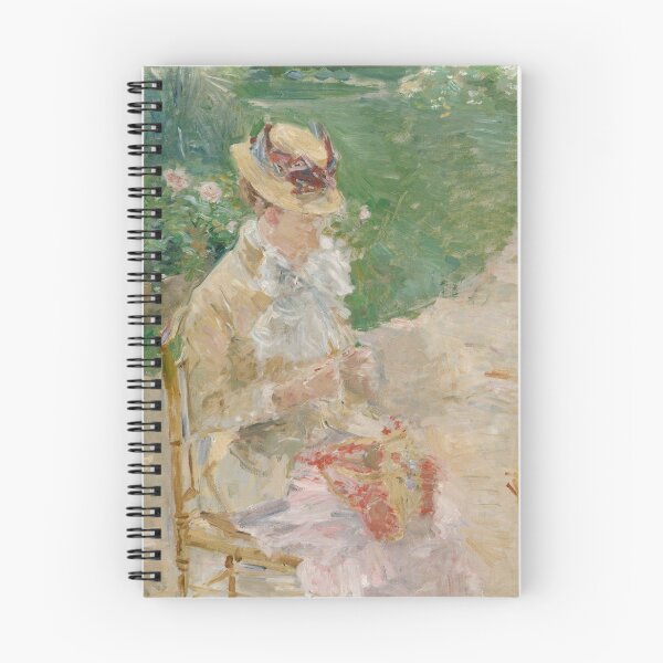 Item preview, Young Woman knitting by Berthe Morisot designed and sold by RickE.