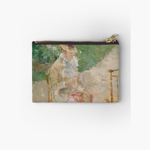 Item preview, Young Woman knitting by Berthe Morisot designed and sold by RickE.