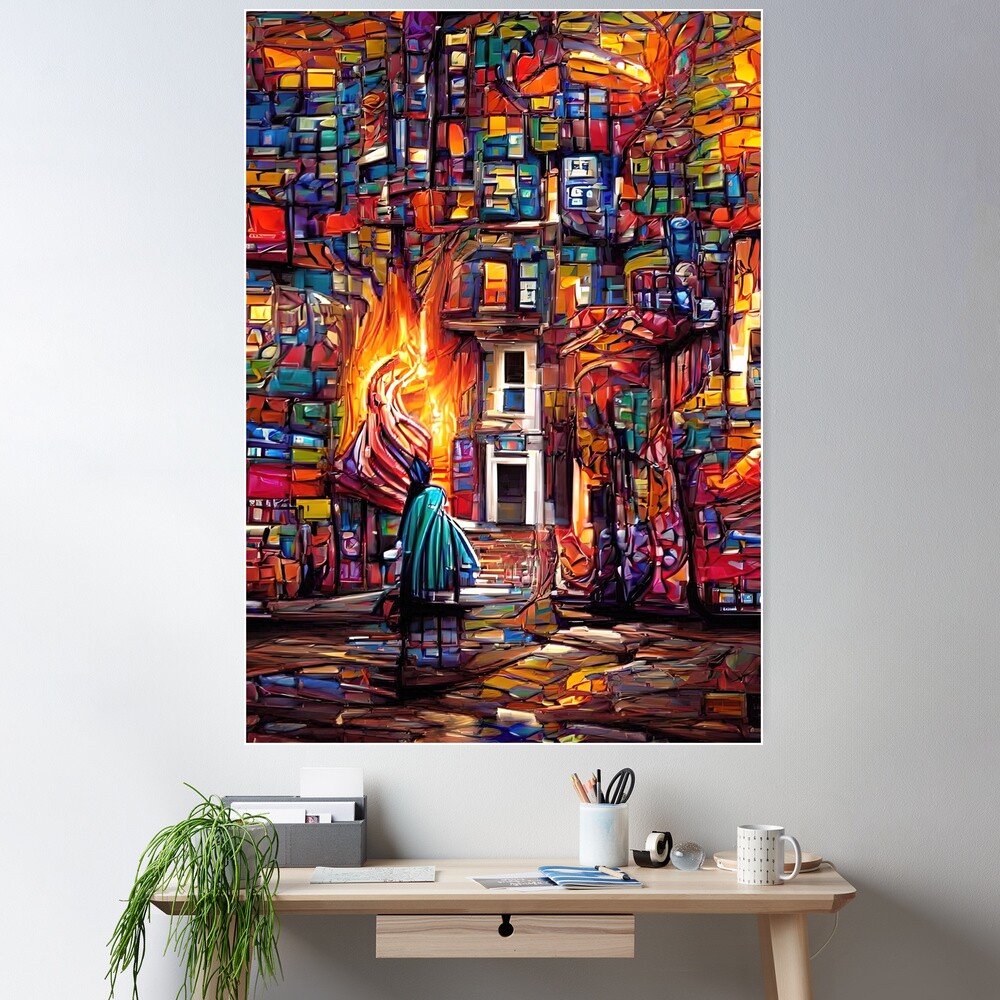 Wisdom Cries Aloud. Proverbs 1:20. Poster