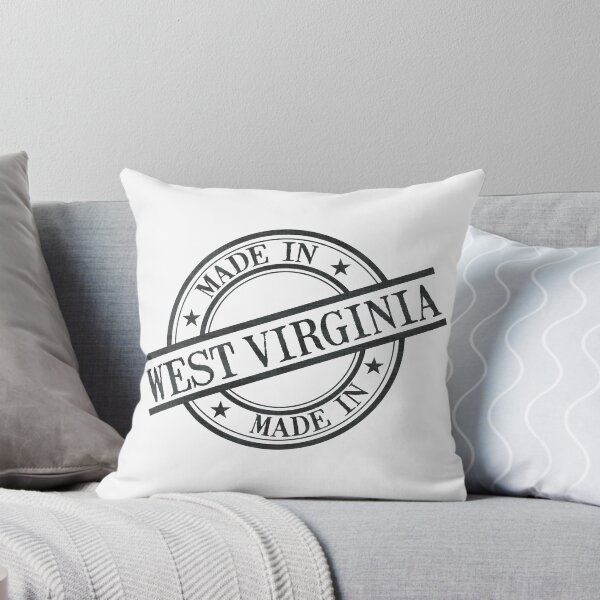 Item preview, Made In West Virginia Stamp Style Logo Black designed and sold by surgedesigns.