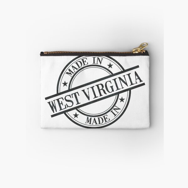 Item preview, Made In West Virginia Stamp Style Logo Black designed and sold by surgedesigns.