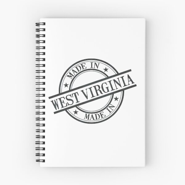 Item preview, Made In West Virginia Stamp Style Logo Black designed and sold by surgedesigns.