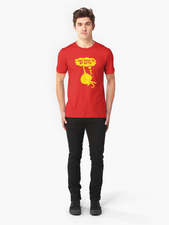 Alternate view of I Can't Believe It's Not Butter Slim Fit T-Shirt