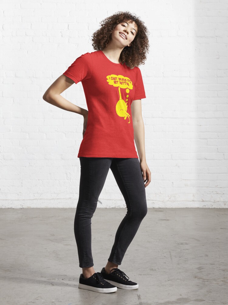Alternate view of I Can't Believe It's Not Butter Essential T-Shirt