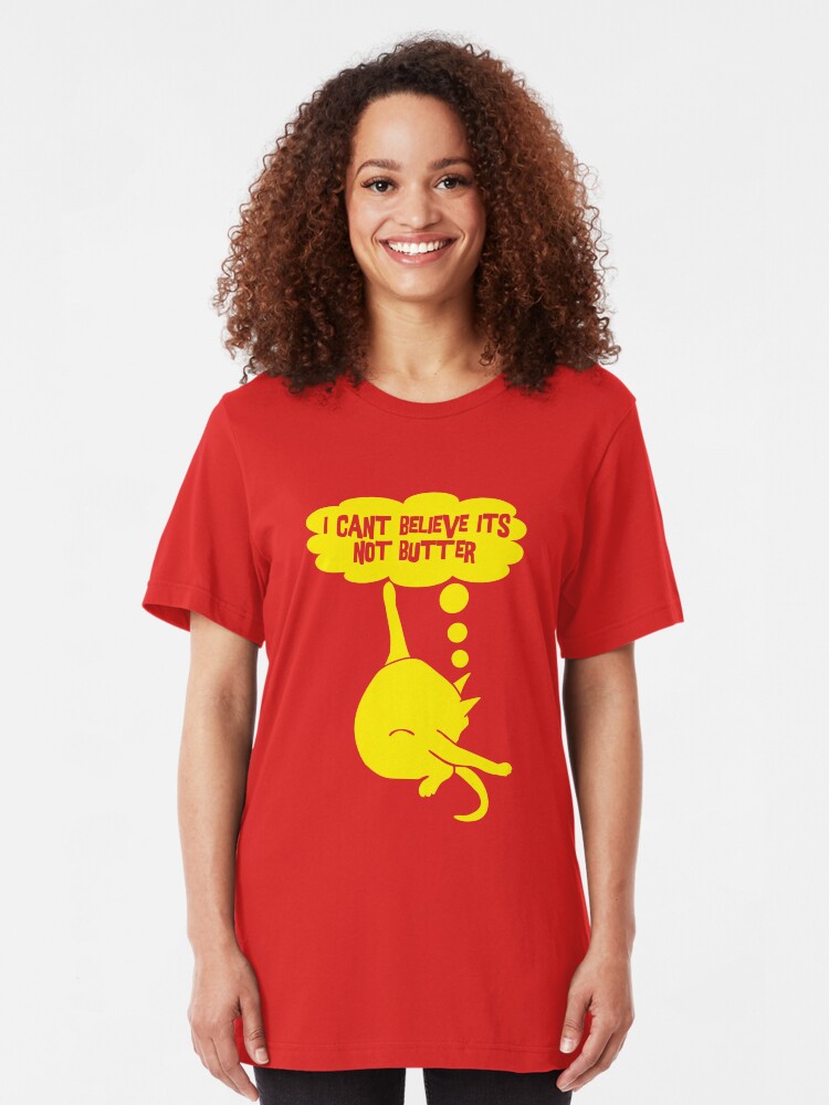 Alternate view of I Can't Believe It's Not Butter Slim Fit T-Shirt